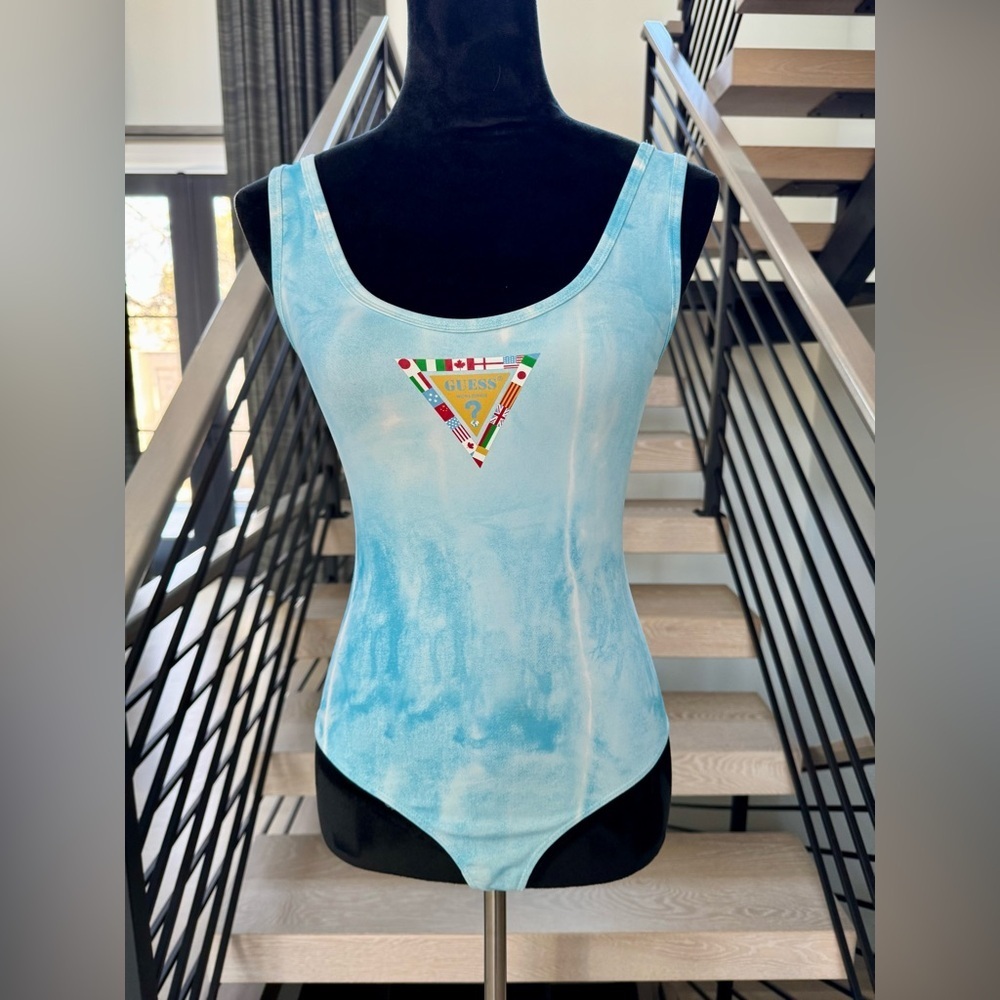 New Guess Women's Light Blue bodysuit size S
